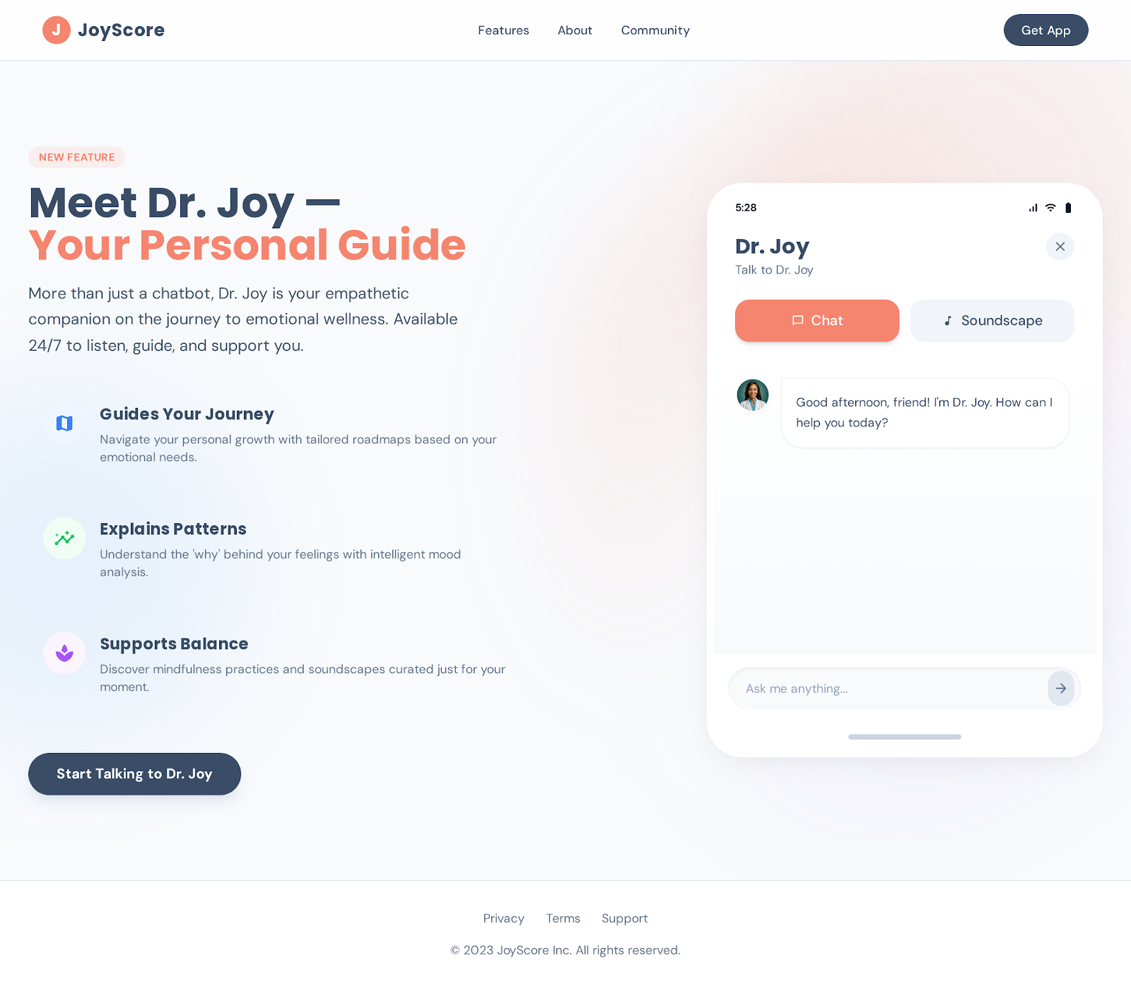 Meet Dr Joy — Your Personal Guide Preview