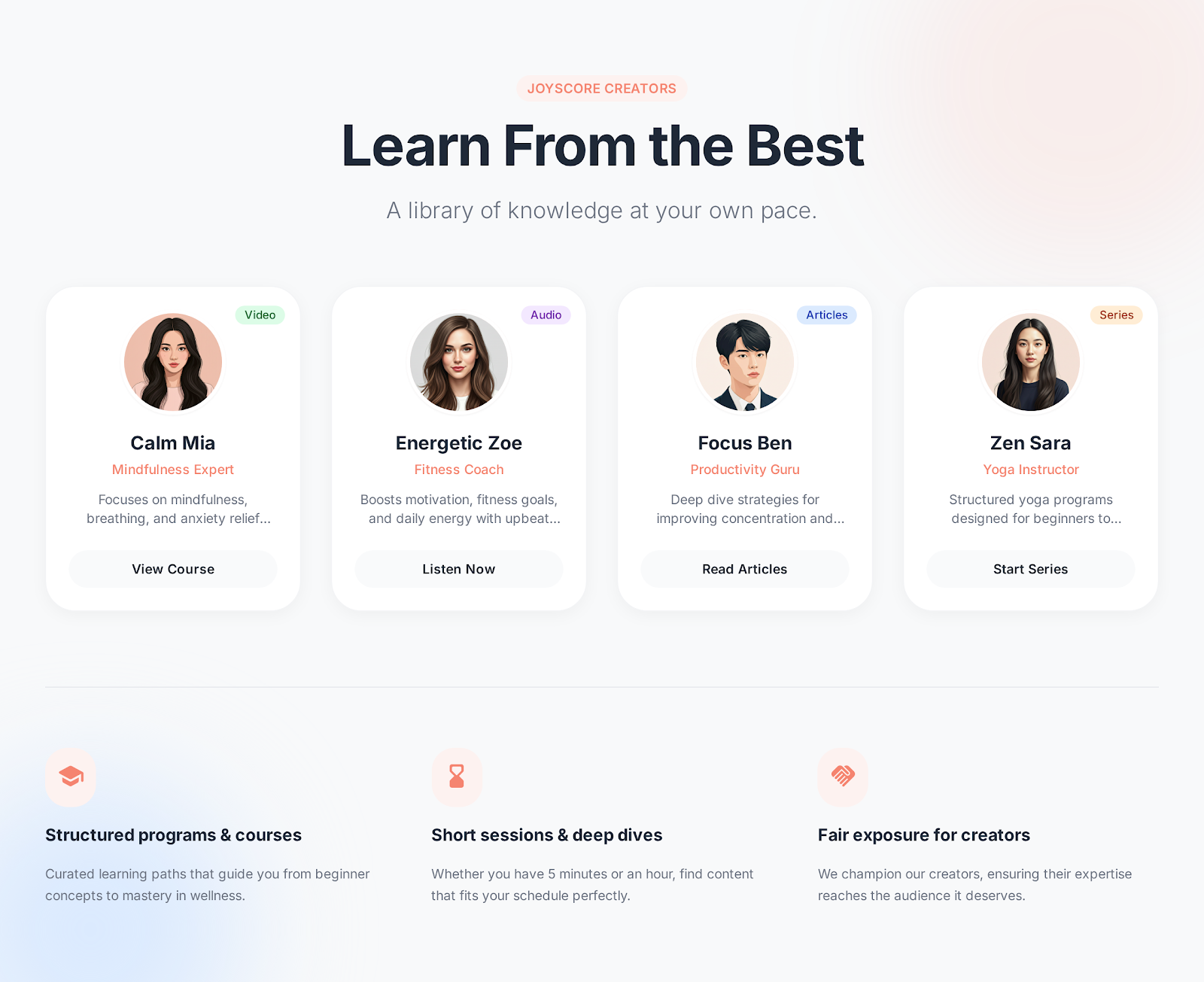 Learn From the Best. Preview