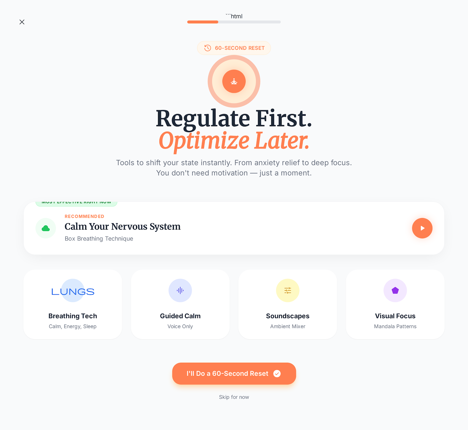 Regulate First. Optimize Later. Preview